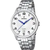 Festina Herreur F20425-1 Classic Sølvfarvet/Stål Ø43 mm