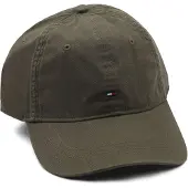 Tommy Hilfiger Twill Kasket i Armygrøn Mørkegrøn Grøn