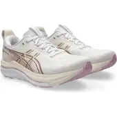 Asics Løbesko 'GEL-KAYANO 33' kastaniebrun / gul / uldhvid