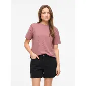 Vila Vinora Rund Udskæring T-shirt