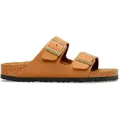 Birkenstock Arizona Soft Footbed Nubuk Leather Sandaler