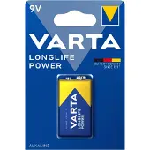 Varta Longlife Power batteri - 9V, 1 pk.
