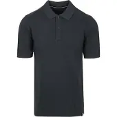 Casamoda CAAMODA Polo Piqué Garment Dye Mørkeblå måle