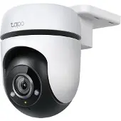 TP-LINK Tapo C500, IP-sikkerhedskamera, Udendørs, Trådløs, Amazon Alexa & Google Assistant, Loft/væg/pæl, Sort, Hvid