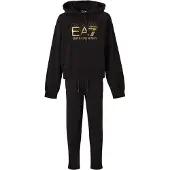 Emporio Armani Træningsdragt guld / sort
