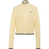 Adidas Originals Cable Knit Firebird Sweatshirt Med Lynlås