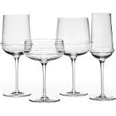 Serax Dune hvidvinsglas 30 cl 4-pak Clear