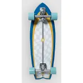Long Island Longboards Checker 30"x9.75"x19" Surfskate mønster