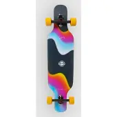 Long Island Geo 40"X9.4" Flex1 Fiberflex Skateboard mønster