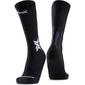 X-socks - Trail running tøj - Run Perform Warm Crew Black/Light Grey til Unisex - Størrelse 39-41 - Sort
