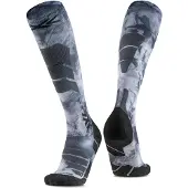 X-socks - Skistrømper - Ski Expert Wild OTC Tiedye Black/White til UnisexUld - Størrelse 35-38 - Sort
