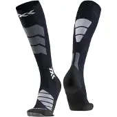 X-socks - Skistrømper - Ski Expert Silk Merino OTC Black/Light Grey til UnisexUld - Størrelse 39-41 - Sort