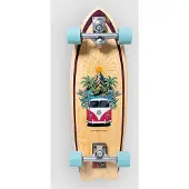 Long Island California 75th 30"x9.75"x19" Volkswagen Surfskate mønster