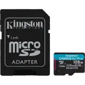 Kingston Canvas Go! Plus microSD/SD - 200MB/s - 128GB