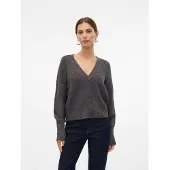 Vero Moda Cardigan 'VMLea' mørkegrå