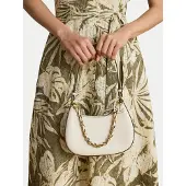 Ralph Lauren Skuldertaske offwhite