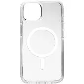 Puro Lite Mag Pro MagSafe silikoneetui til iPhone 15 - Transparent