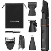 MAXGROOM Bodytrimmer LK-881 Multifunctional Trimmer with Replaceable Tips - Black