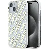 Karl Lagerfeld IML Fullover Logo etui til iPhone 15 / 14 / 13 - guld