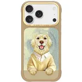 Nimmy Gentle Pets Series Dog MagSafe-etui til iPhone 17 Pro - brun