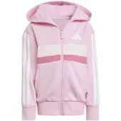 Adidas Træningsdragt 'Essentials Tiberio' lyserød / hvid
