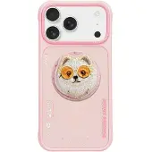 Nimmy Glasses Cool Dog MagSafe-etui til iPhone 17 Pro - Pink