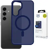 3mk Protection 3mk Smoke MagCase til Samsung Galaxy S24 - Blå-translucent