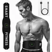 24hShop Vibrationsslankebælte til maven
