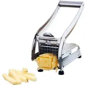24.Se Pommes frites-skærer i stål – kartoffelskærer til pommes frites og grøntsagsstave