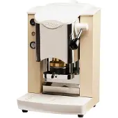 Faber Slot Inox ESE Pad espressomaskine Elfenben Hvid Sølv