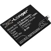 24hShop Batteri til SmartPhone, Mobil til VIVO X80, V2183A, V2144
