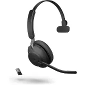 Jabra Evolve2 65 Link380a MS Mono Black