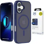 3mk Protection 3mk Smoke MagCase til iPhone 17 - Blå-translucent
