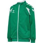 Hummel Sportssweatjakke 'Core 2.0' græsgrøn / hvid