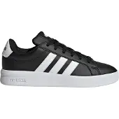 Adidas Sko - Grand Court 3.0 J - CBLACK/FTWWHT/FTWWH - - 37 1/3 - Sko