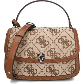 GUESS Håndtaske 'Audrey' brun / brokade