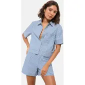 Friends Like These Bluse opal / hvid