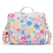Kipling Håndtaske 'New Kichirou' blå / gul / lyserød / hvid