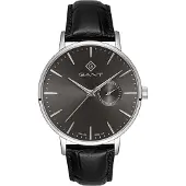 Gant Herreur G105002 Sort/Læder Ø41.5 mm