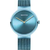 Bering Herreur 14539-388 Classic Blå/Stål Ø39 mm
