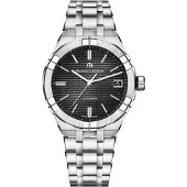 Maurice Lacroix Herreur AI6007-SS002-330-1 Aikon Sort/Stål Ø39 mm