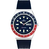 Timex TW2V32100 Q Blå/Gummi Ø38 mm