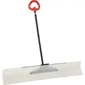 Vevor Sneskovl, 122 cm udendørs snerydningsskovl med ergonomisk greb, HDPE-plastblad, vinterskovle med segmenteret håndtag, metalkantliste, bærbart snerydningsværktøj til indkørsel, have
