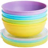 Munchkin dubenėlių su dangteliais rinkinys ir du šaukšteliai LOVE A BOWL