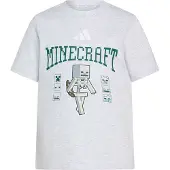 Adidas Minecraft T-shirt, størrelse 122 cm