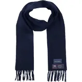 Suitable tørklæde i merinould navy Mørkeblå