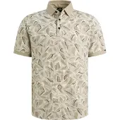 Vanguard Pooshirt Piqué Print Beige Khaki måe