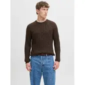 Jack & Jones Ensfarvet Striktrøje