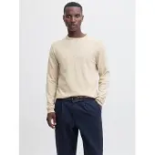 Jack & Jones Ensfarvet Striktrøje