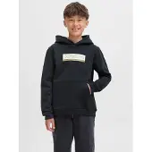 Jack & Jones Hættetrøje - JorInwood - Black - - 16 år (176) - Hættetrøje